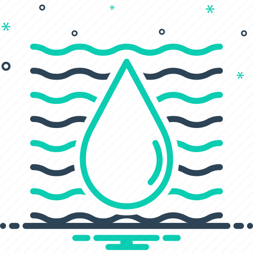 Aqua, drop, riverain, riverine, water icon - Download on Iconfinder