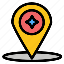compass, location, map, navigation