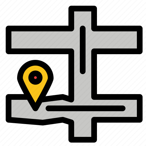 Map, navigation, pin icon - Download on Iconfinder