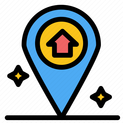 House, map, navigation icon - Download on Iconfinder