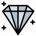 diamond, jewel, user