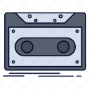 cassette, demo, record, tape