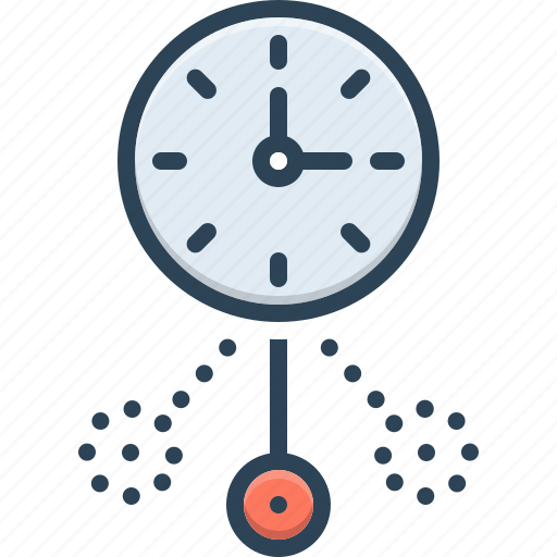 Clock, dangle, oscillate, shaking, shudder, vibrancy icon - Download on Iconfinder