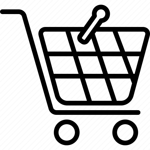 Basket, ecommerce, hypermarket, purchase, shopping, supermarket, trolley icon - Download on Iconfinder