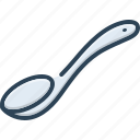 cuisine, cutlery, equipment, kitchen, spoon, tablespoon, teaspoon