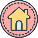 dwelling, habitation, home, house, main, premises, residence