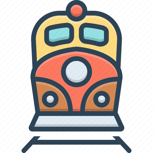 Engine, rail, railway, speed, subway, train, tram icon - Download on Iconfinder