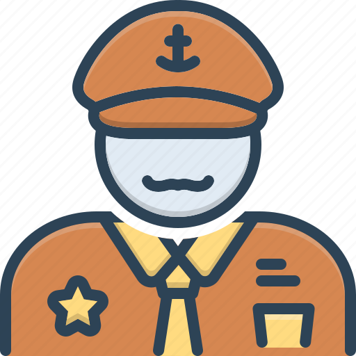 Captain, director, executive, leader, nautical, padrone, skipper icon - Download on Iconfinder