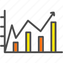 analytics, chart, graph, performance, profit, sales