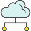 cloud, storage, computing, database, server, sharing