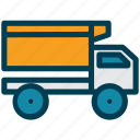 miscellaneous, truck, dump, transport, vehicle