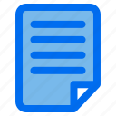 document, note, report, file, user