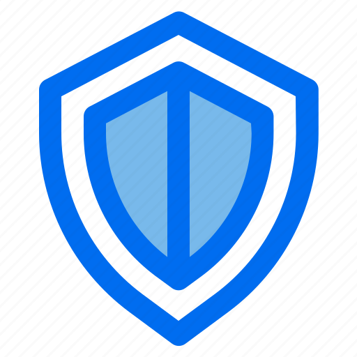 Shield, quarter, protect, security, user icon - Download on Iconfinder