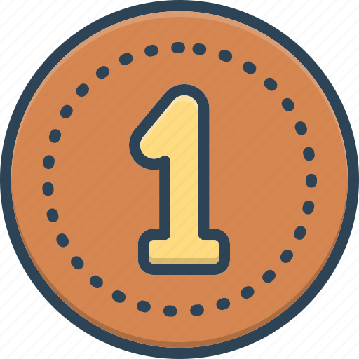 Circle, count, education, number, one, 1 icon - Download on Iconfinder