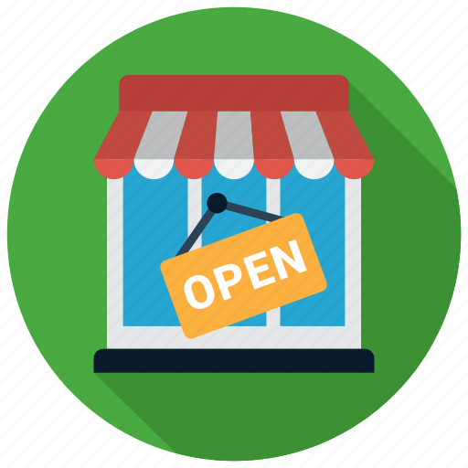 Store, open, shop icon - Download on Iconfinder