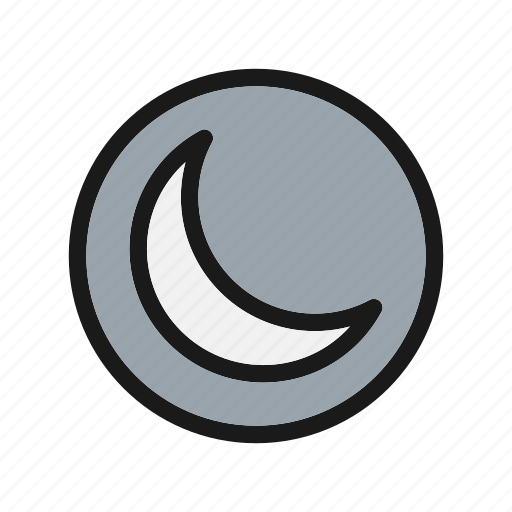 Dark, mode, night, moon icon - Download on Iconfinder