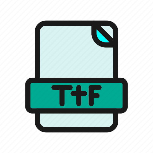 File, format, font, truetype icon - Download on Iconfinder