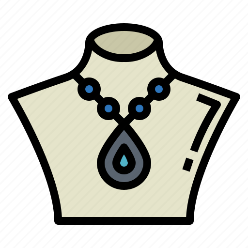 Accessory, diamond, jewelry, necklace icon - Download on Iconfinder