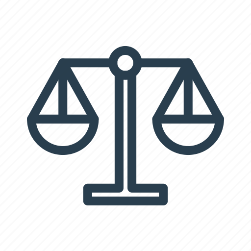 Court, justice, libra, weighing, weight icon - Download on Iconfinder