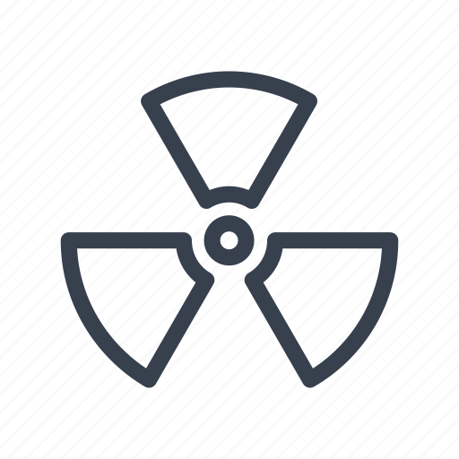 Emission, irradiation, radiation, warning icon - Download on Iconfinder