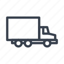 lorry, transport, truck, van, vehicle