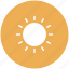 day, summer, sun, weather icon 