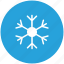 decorative, snow, snowflake, winter icon 