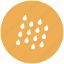 cloud, drop, forecast, rain, water, weather icon 