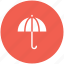 forecast, protection, rain, umbrella, weather icon 