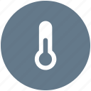 temp, temperature, thermometer, weather icon 