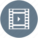 clip, film, movie, play, reel, video icon