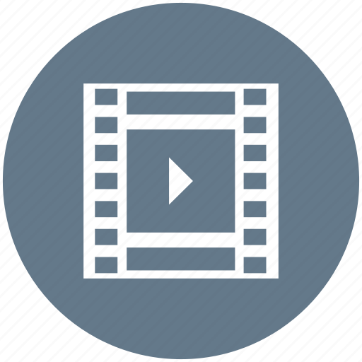 Clip, film, movie, play, reel, video icon icon - Download on Iconfinder