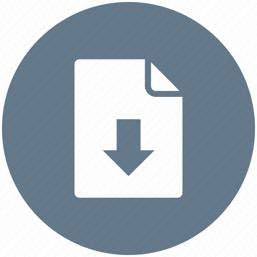 Data copy, data download, download, download file, file icon icon - Download on Iconfinder