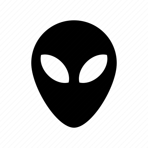 Alien face, space, ufo, alien icon - Download on Iconfinder