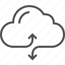 cloud, cloud storage, data, database, document, file, storage