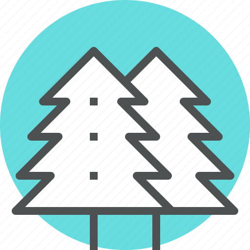 Christmas, forest, nature, tree, winter, xmas icon - Download on Iconfinder