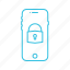 lock, mobile, phone, security, unlock 