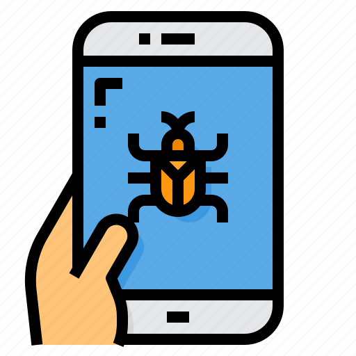 Smartphone, app, mobile, error, bug icon - Download on Iconfinder