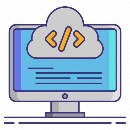Cloud, coding, computer, data icon - Download on Iconfinder