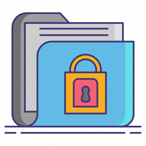 Data, lock, protection, security icon - Download on Iconfinder