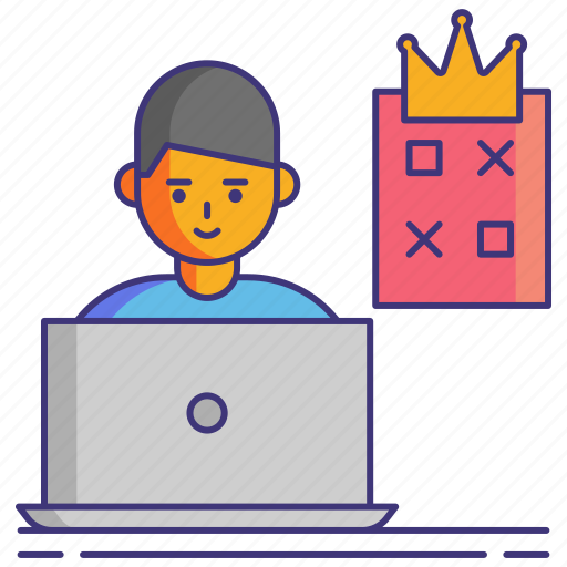 Computer, crown, plan, premium icon - Download on Iconfinder