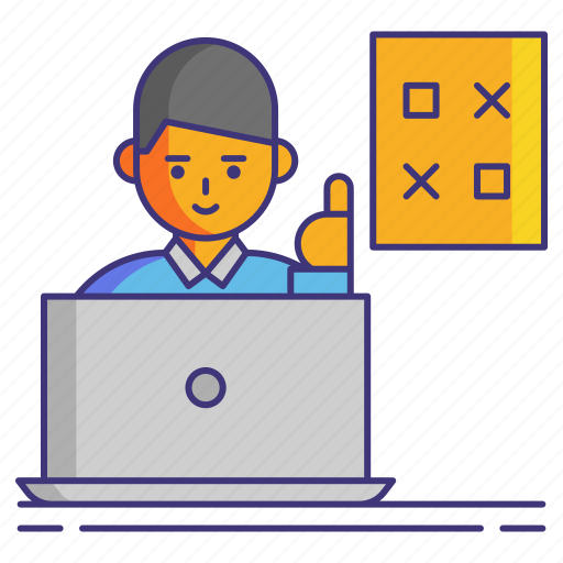 Computer, plan, professional, strategy icon - Download on Iconfinder