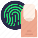 finger, print, scan, biometrics, security