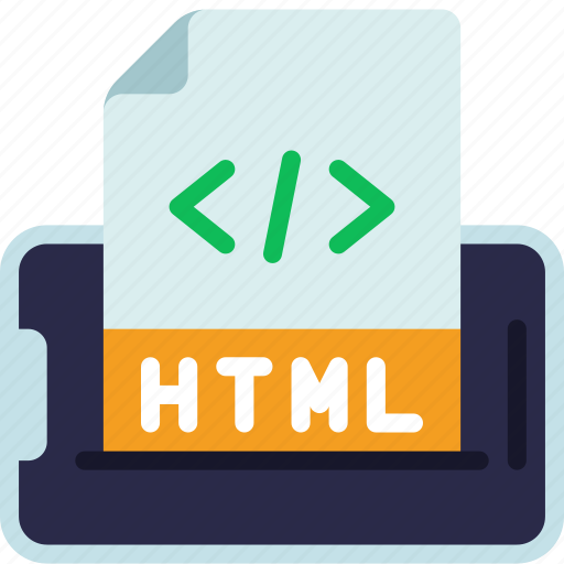 Html, code, document, mobile, programming icon - Download on Iconfinder