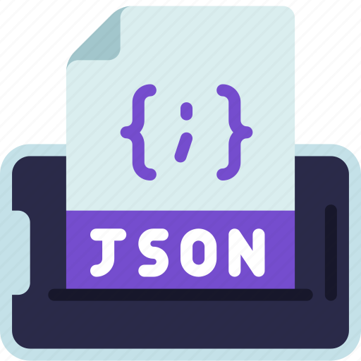 Json, file, mobile, programming, langue icon - Download on Iconfinder