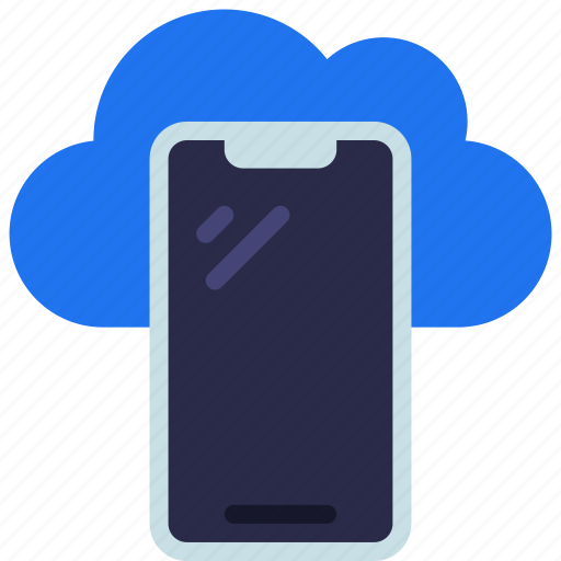 Mobile, cloud, phone, device, cell icon - Download on Iconfinder