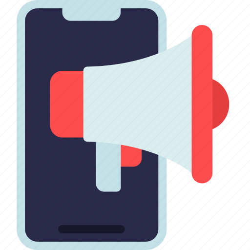 Mobile, marketing, phone, promotion, marketer icon - Download on Iconfinder