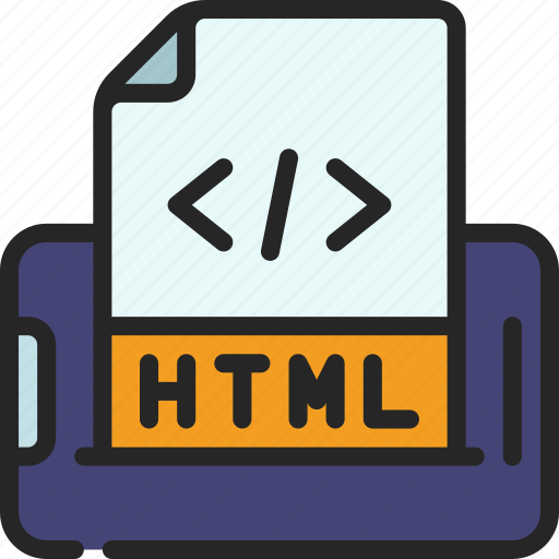 Html, code, document, mobile, programming icon - Download on Iconfinder
