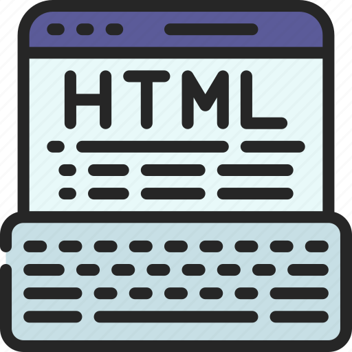 Html, coding, keyboard, language, code icon - Download on Iconfinder