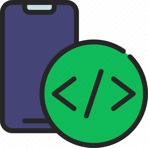 Mobile, code, device, programming, coding icon - Download on Iconfinder